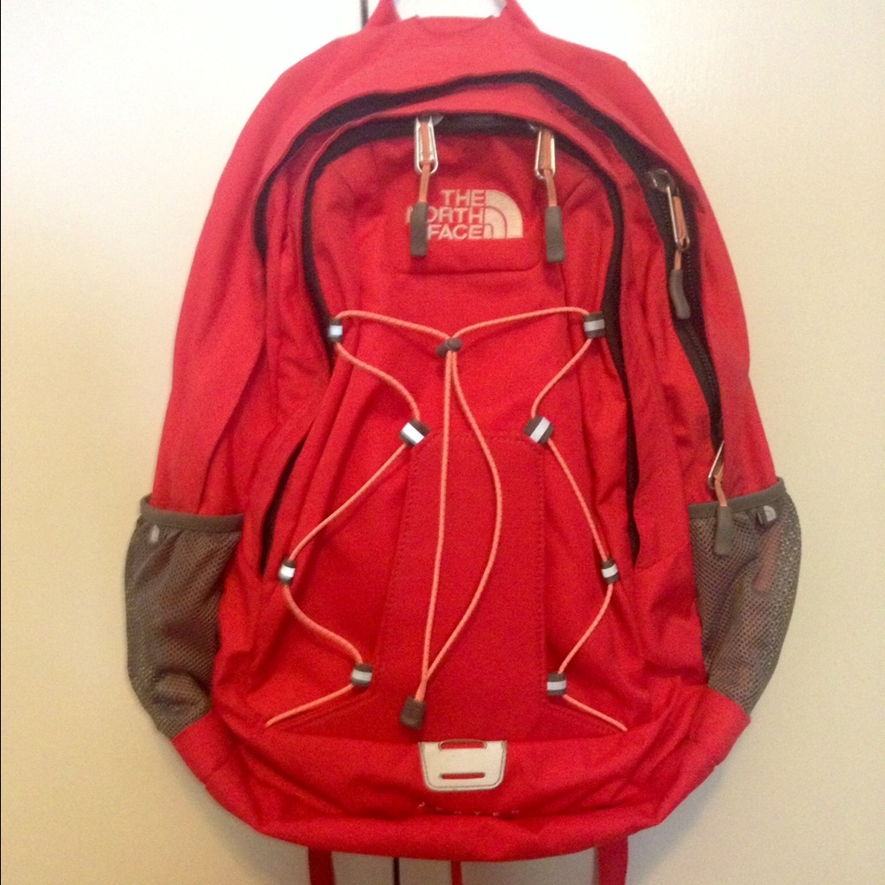 North face coral backpack